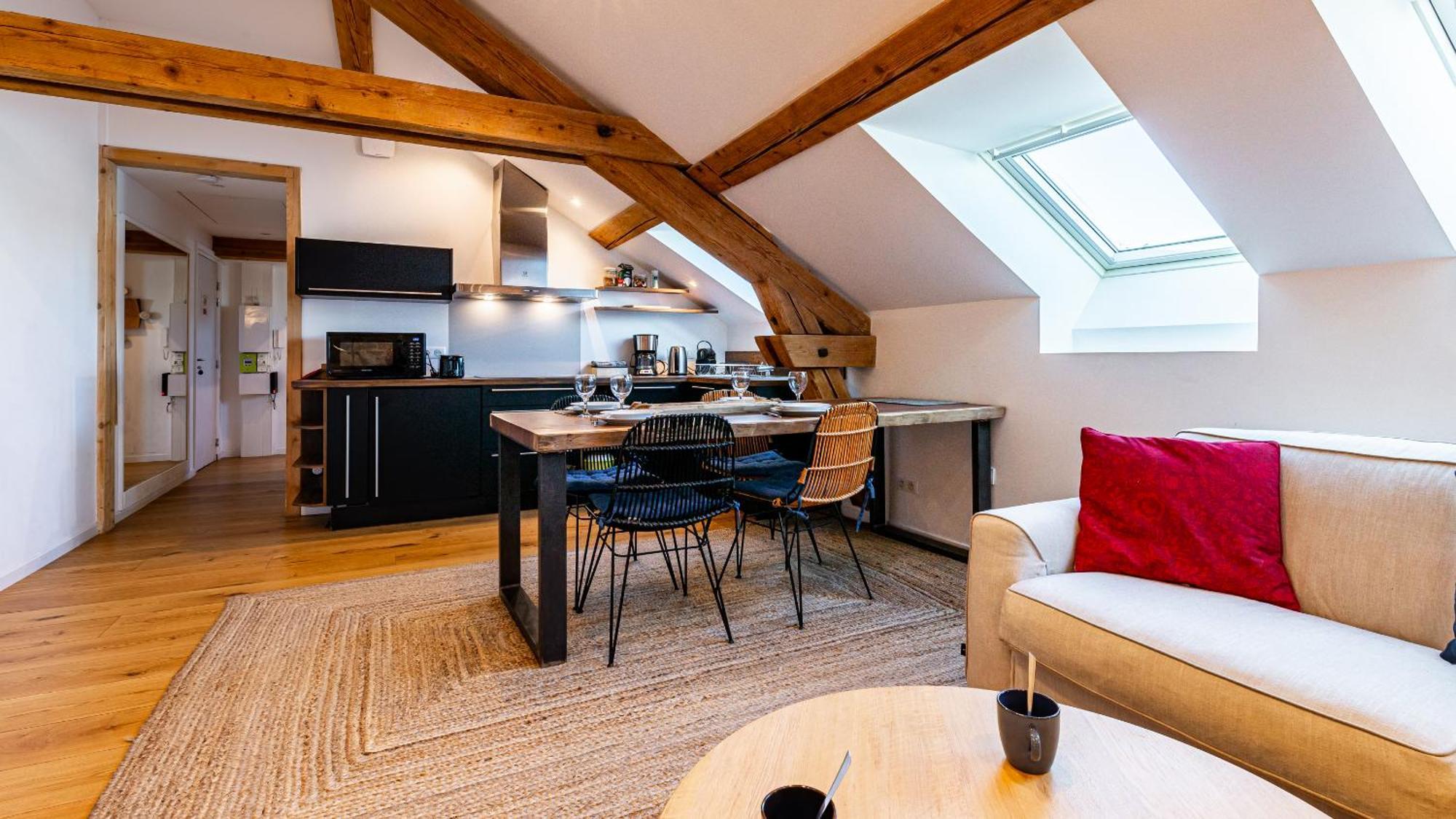 Apartamento Sous Les Toits De Fleury Dijon Exterior foto